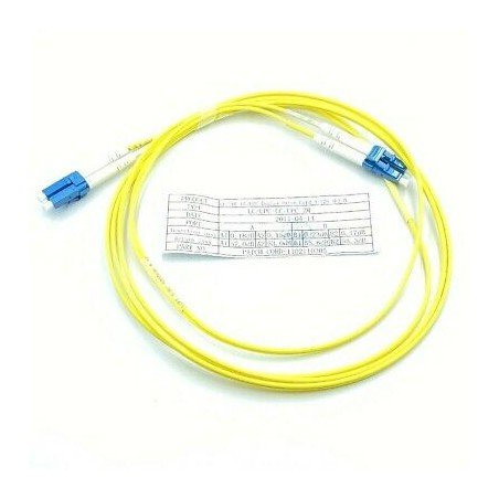 LC-UPC / LC-UPC DUPLEX PATCH CORD 9/125 FIBER OPTIC CABLE COMPEL L:2METER
