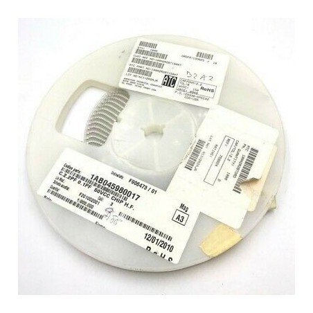 2.2PF 150V 5% SMD/SMT CAPACITOR 100A2R2BT150XT ATC QTY:10