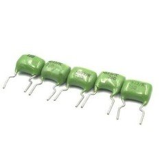 22NF 22000PF 250V RADIAL POLYESTER CAPACITOR QTY:5
