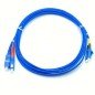LC-PC / SC-PC DUPLEX PATCH CORD BLUE FIBER OPTIC CABLE COMPEL L:3.5METER