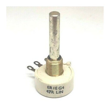 47OHM 47R METAL MILITARY LINEAR POTENTIOMETER ERIEG4