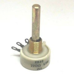 220OHM 220R METAL MILITARY LINEAR POTENTIOMETER ERIEG1