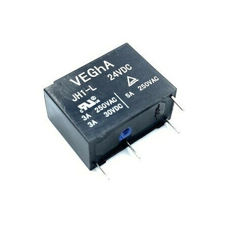 24VDC SPST 3A/250VAC 3A/30VDC RELAY JH1-L VEGHA