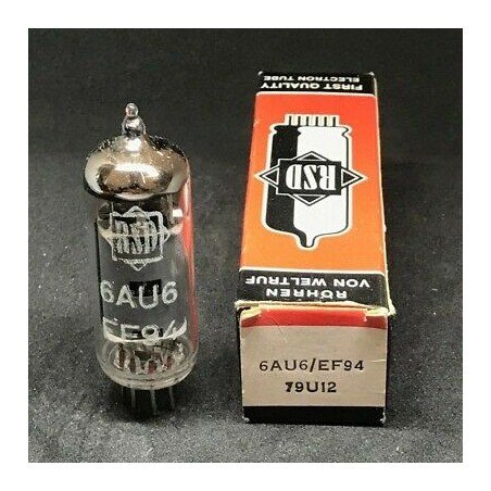 6AU6 ELECTRON VACUUM TUBE VALVE RSD