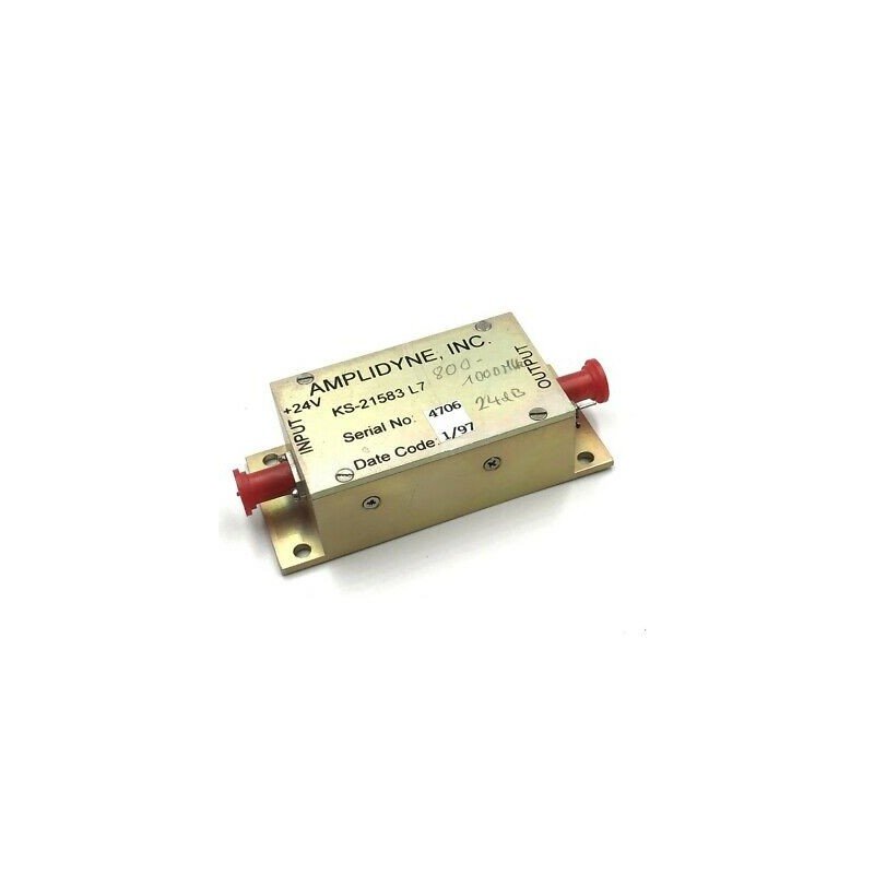 800-1000MHZ G:24DB 24V SMA RF MICROWAVE AMPLIFIER KS-21583L7