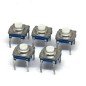 4PIN MOMENTARY TACTILE PUSHBUTTON MICRO SWITCH 6x6x7mm ITT QTY:5