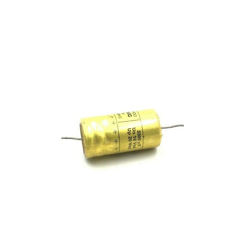 3300UF 16V 20V ELECTROLYTIC AXIAL CAPACITOR