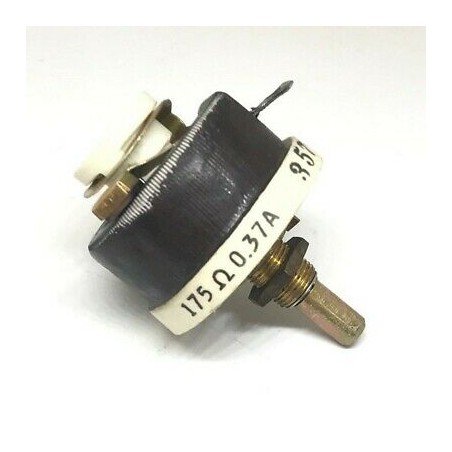 175OHM 175R 0.37A MILITARY LINEAR POTENTIOMETER MP-10 TYPE LEONARD
