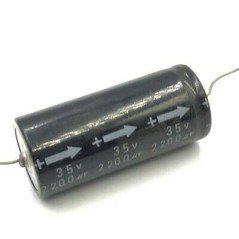 2200UF 35V ELECTROLYTIC AXIAL CAPACITOR