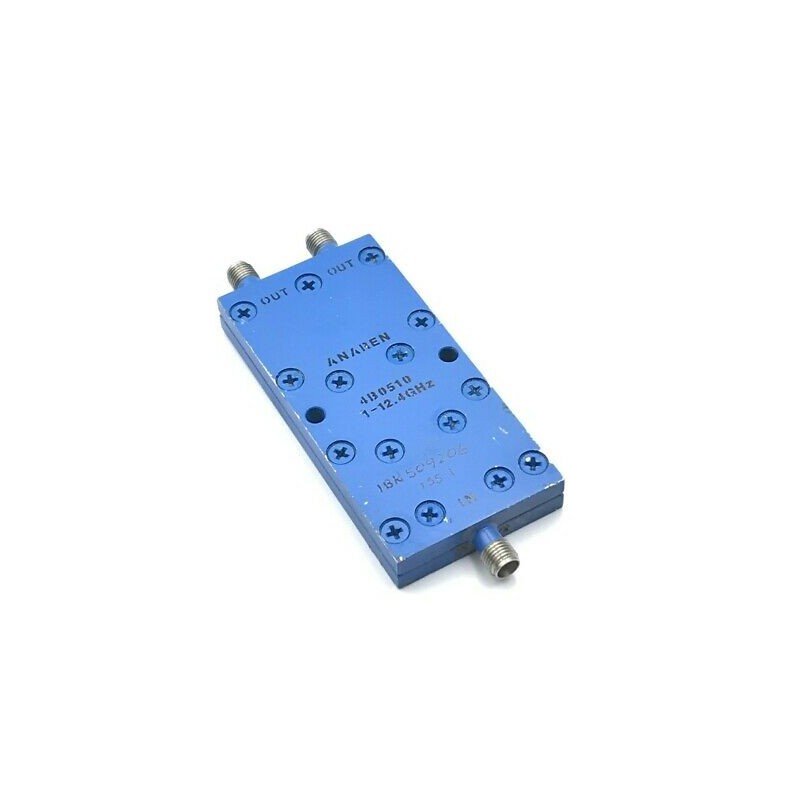 1-12.4GHZ 2-WAY SMA POWER SPLITTER COMBINER 4B0510 ANAREN