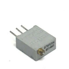 20KOHM 20K TRIMMER RESISTOR POTENTIOMETER 67WR20K BECKMAN