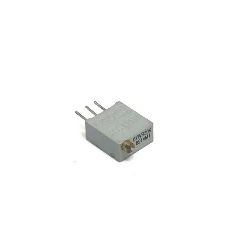 20KOHM 20K TRIMMER RESISTOR POTENTIOMETER 67WR20K BECKMAN