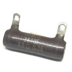 0.5OHM R5 40W 5% WIREWOUND CERAMIC RESISTOR OHMITE