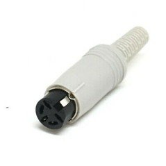 DIN PLUG SOCKET CONNECTOR 5PIN FEMALE