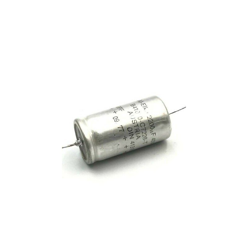 2200UF 40V AXIAL ELECTROLYTIC CAPACITOR SIEMENS