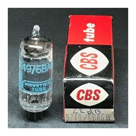 5749/6BA6W ELECTRON VACUUM TUBE VALVE CBS