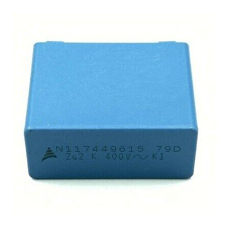 2.2UF 400V AC EMI SUPPRESION POLYPROPYLENE CAPACITOR 79D 30X30X18 TDK