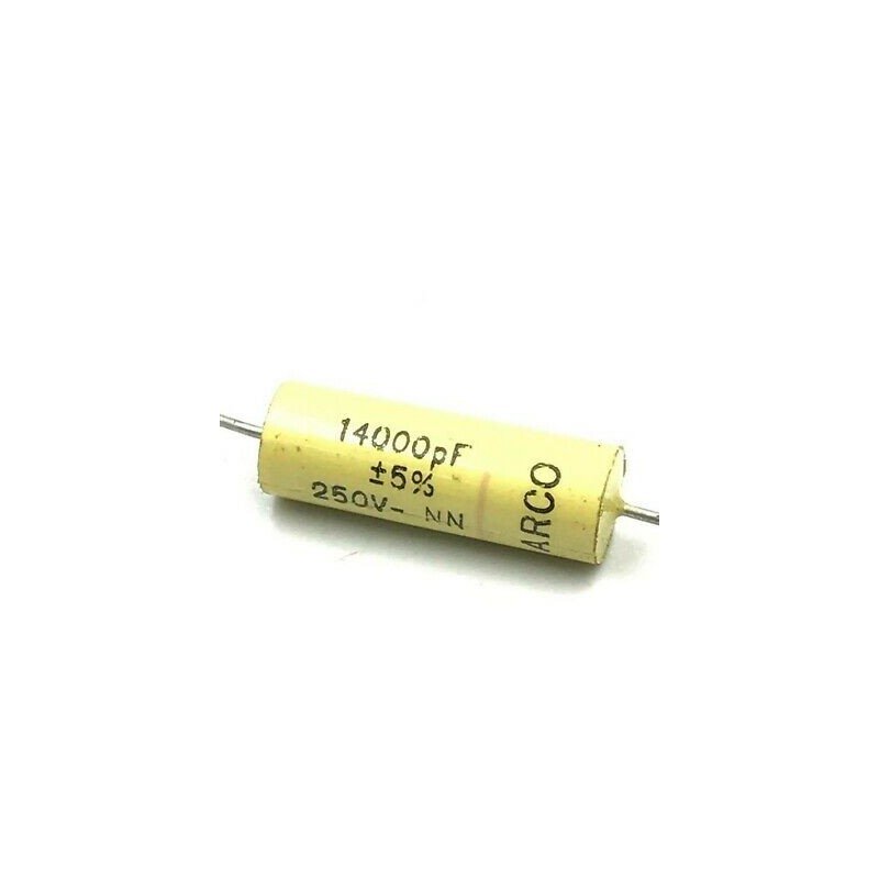14NF 14000PF 5% 250V AXIAL CAPACITOR ARCOTRONICS
