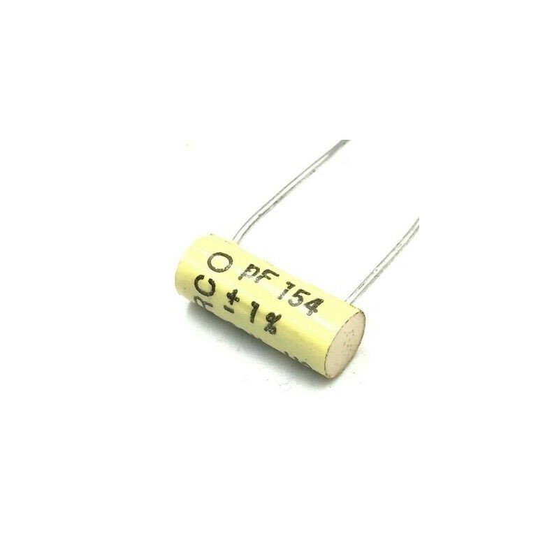 154PF 1% 63V RADIAL CAPACITOR ARCOTRONICS