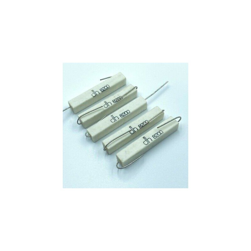 820OHM 820R 5W RESISTOR CEMENT QTY:5