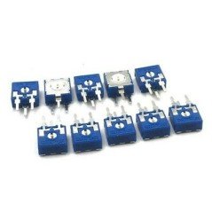 100KOHM 100K TRIMMER POTENTIOMETER 2.5mm ACP QTY:10
