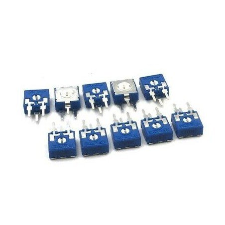 100KOHM 100K TRIMMER POTENTIOMETER 2.5mm ACP QTY:10