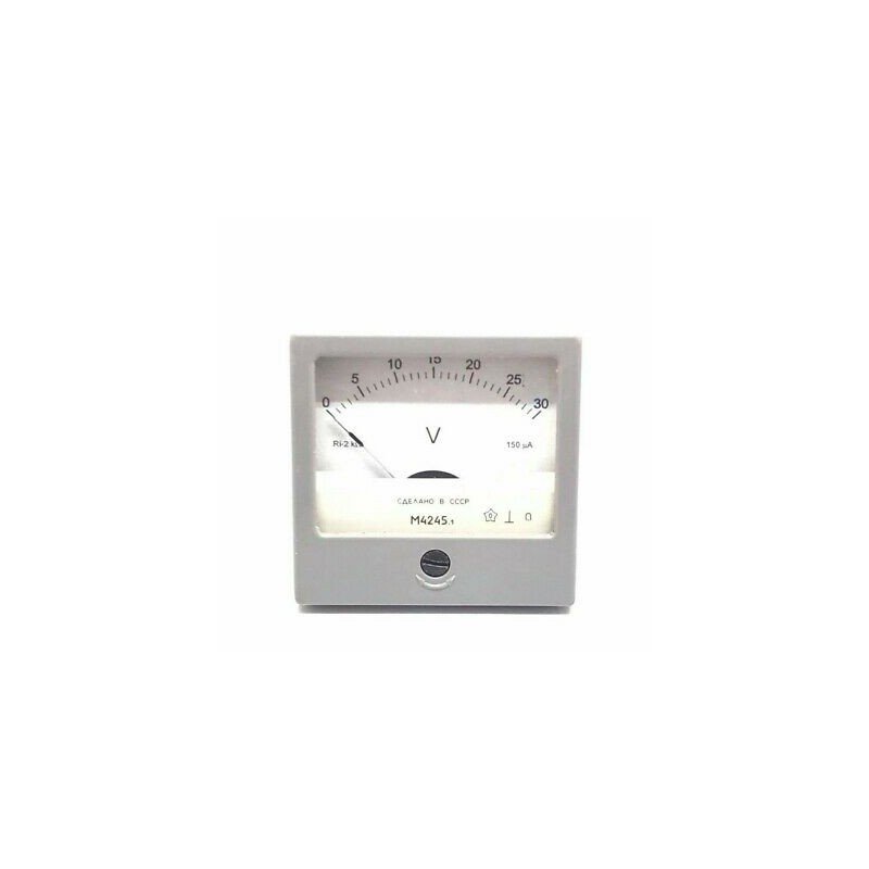 0-30V DC ANALOG PANEL METER VOLTMETER M4245 60X60mm