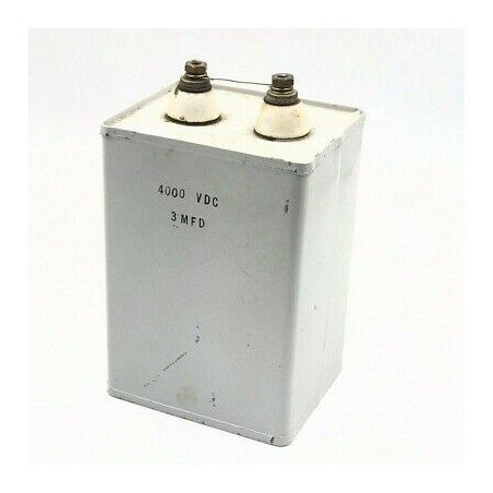 3UF 4000V 4KV PAPER IN OIL CAPACITOR