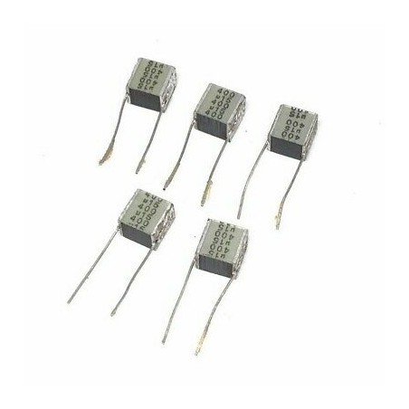0.15UF 150NF 400V RADIAL METALIZED POLYESTER CAPACITOR B32560-J6154-J189 EPCOS QTY:5