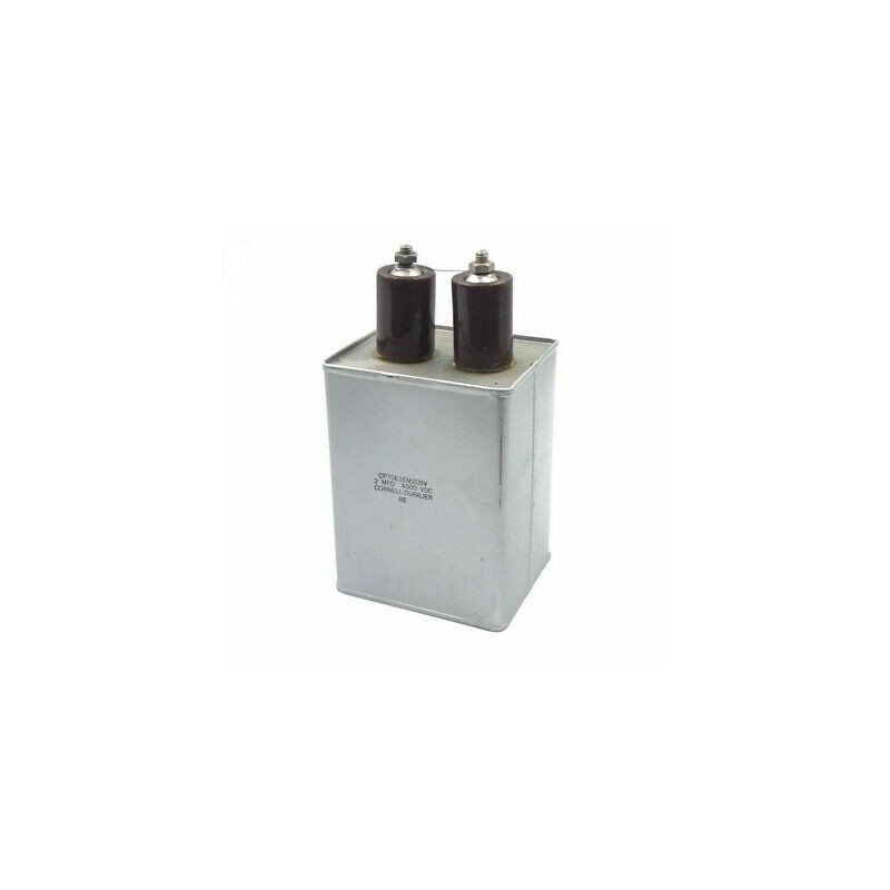 2UF 4000V 4KV PAPER IN OIL CAPACITOR CP70E1EM205V CORNELL DUBILIER