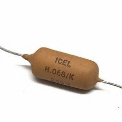 0.068UF 68NF 250V AXIAL CAPACITOR ICEL