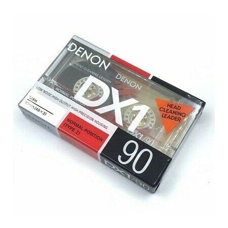 DENON DX1/90 AUDIO CASSETTE AUDIOTAPE MADE IN JAPAN