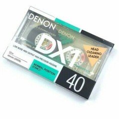 DENON DX1/40 AUDIO CASSETTE AUDIOTAPE MADE IN JAPAN