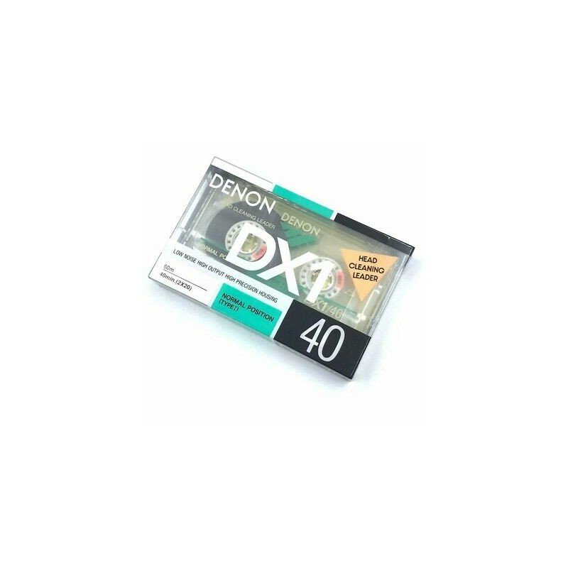 DENON DX1/40 AUDIO CASSETTE AUDIOTAPE MADE IN JAPAN