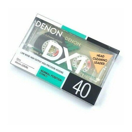 DENON DX1/40 AUDIO CASSETTE AUDIOTAPE MADE IN JAPAN