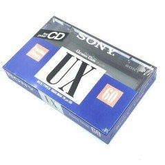 SONY UX 60 AUDIO CASSETTE AUDIOTAPE SEALED
