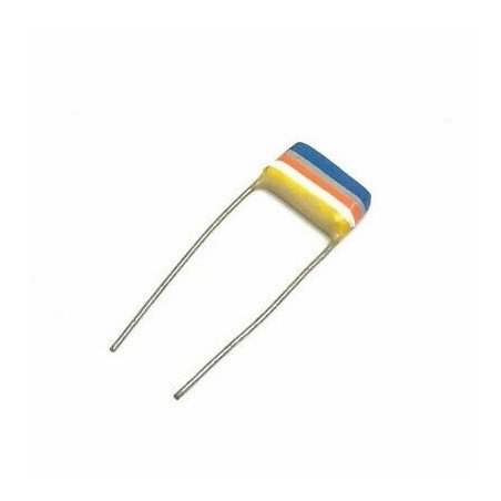 68NF 400V RADIAL TROPICAL FISH CAPACITOR VINTAGE