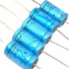 47UF 63V AXIAL ELECTROLYTIC CAPACITOR QTY:5