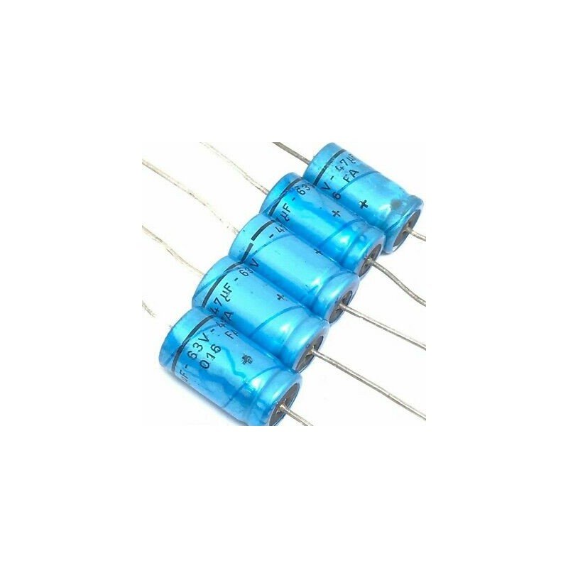 63V ROE axial EB Series Audio Grade ! 47uF x 10 pieces 63V ROE axial EB Series Audio Grade ! 47uF x 10 pieces