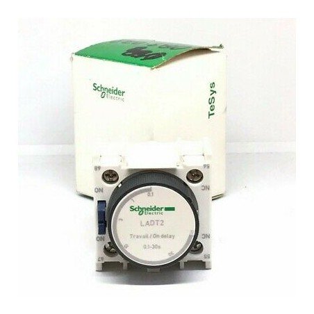 SCHNEIDER LADT2 TIME DELAY CONTACT BLOCK 0.1-30S