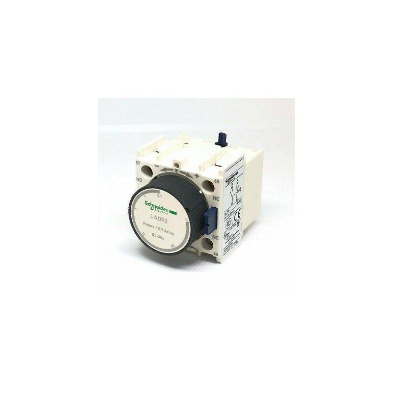 SCHNEIDER LADR2 TIME DELAY CONTACT BLOCK 0.1-30S
