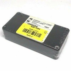 HAMMOND 1590GBK BLACK DIECAST ALUMINUM ENCLOSURE CASE BOX (100x50x25mm)
