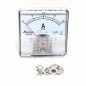 0-20A ANALOG PANEL METER AMMETER 0B-60 KONTRON 60x60mm