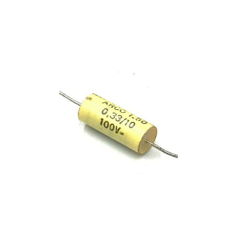 0.33UF 330NF 100V AXIAL CAPACITOR ARCOTRONICS