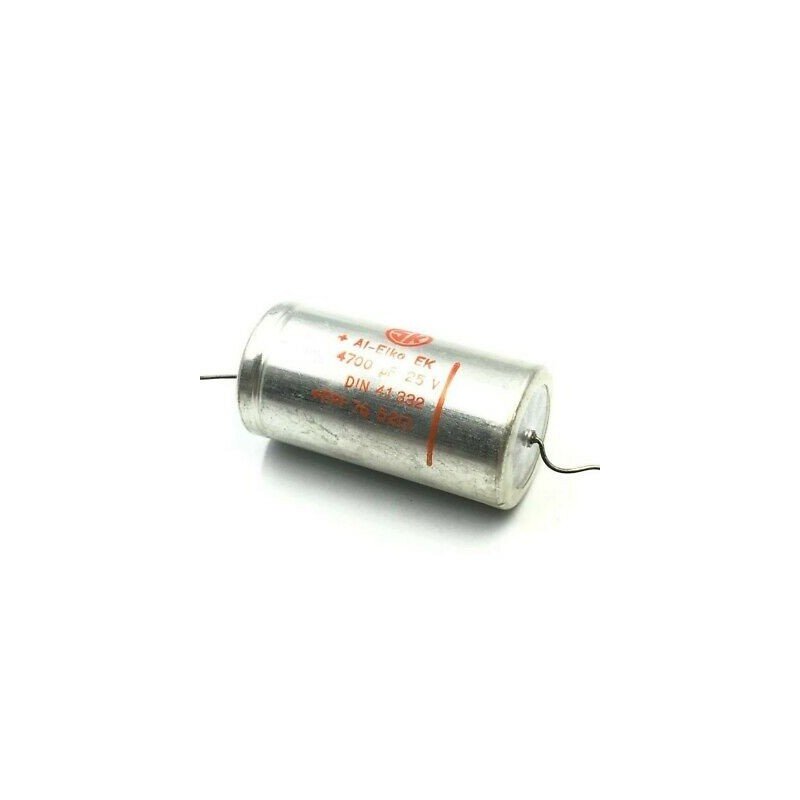 4700UF 25V AXIAL ELECTROLYTIC CAPACITOR SIEMENS