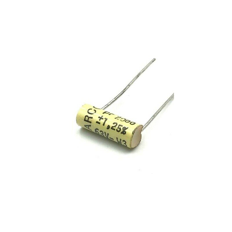 2NF 2000PF 1.25% 63V RADIAL CAPACITOR ARCOTRONICS