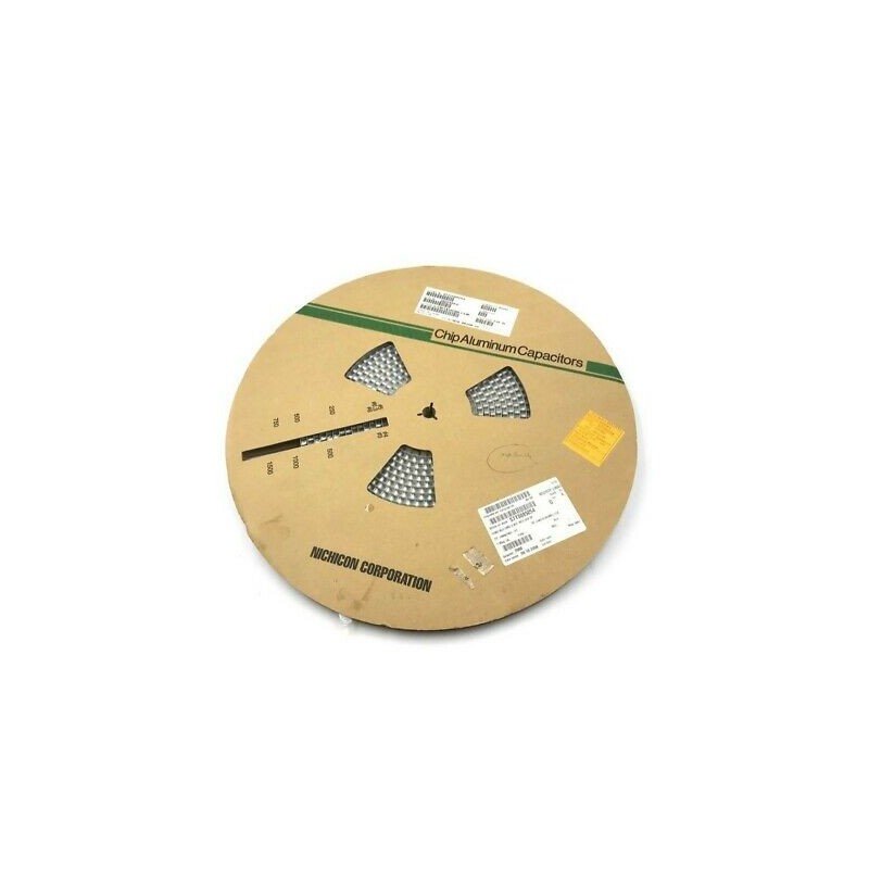 3.3UF 50V 20% SMD/SMT CHIP ALUMINUM CAPACITOR UWX1H3R3MCL1GB NICHICON QTY:10