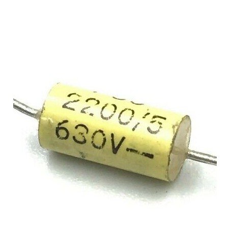 2.2NF 2200PF  630V AXIAL CAPACITOR ARCOTRONICS
