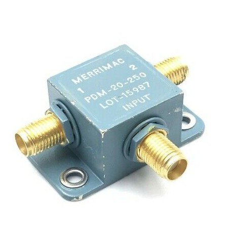 10-500MHZ 2-WAY POWER DIVIDER COMBINER MERRIMAC PDM-20-250