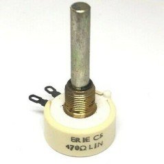 470OHM 470R METAL MILITARY LINEAR POTENTIOMETER ERIEC5